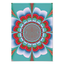 Funky Blume Fotodrucke
