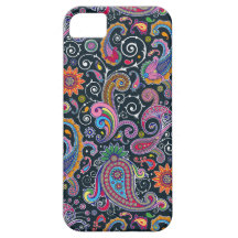 Funky Retro Vintager Paisley iPhone 5 Fall iPhone 5 Schutzhüllen