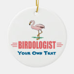 Funny Flamingo Christmas Ornaments
