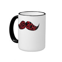 Funny Handlebar Mustache Moustache Stache Coffee Mug
