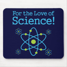 Für die Liebe des Wissenschafts-Atoms Mousepad