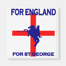 Für England für St George Kühlschrankmagnet