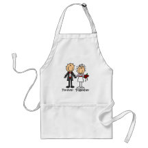 Für immer zusammen T-Shirts und Geschenke Schürze