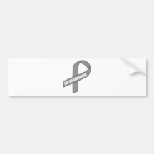 Für mein Freundin-(graues/silbernes Bewusstseins-B Autosticker