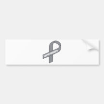 Für mein Großvater-(graues/silbernes Bewusstseins- Auto Sticker