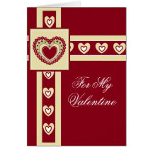 FÜR MEINE VALENTINSGRUSS Karte