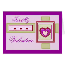 FÜR MEINE VALENTINSGRUSS Karte
