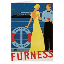Furness ~ Königin von Bermuda Grußkarte