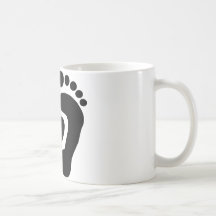 Fuß-Liebe Tasse