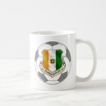 Fußbalemblem-Elfenbeinküste-Fußballgeschenke Haferl