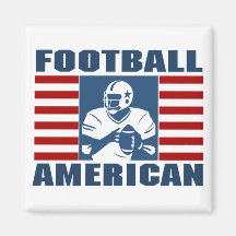 Fußball-Amerikanermagnet Magnete