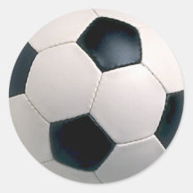 Fußball-Aufkleber