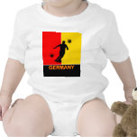 Fußball-Baby 2010 Deutschlands Deutschland wachsen T-shirt