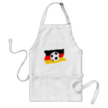 Fussball Deutschland fahne Schürze