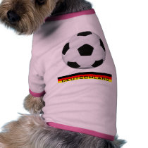 Fussball Deutschland hundekleidung