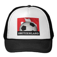 Fußball die Schweiz Baseball Cap