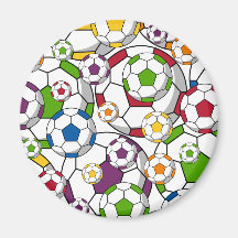 Fußball-Fußball-Magnet