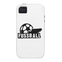 Fussball Fußball-Schuhball iPhone 4 Case