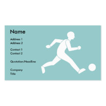 Fußball/Fußball Visitenkarten
