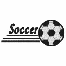 Fußball gesticktes Hemd