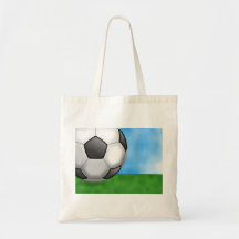 Fußball-Hintergrund Leinentasche