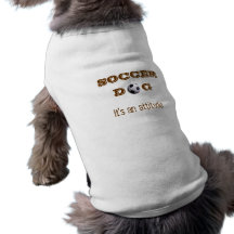Fußball-Hundet-shirt Hunde T Shirts