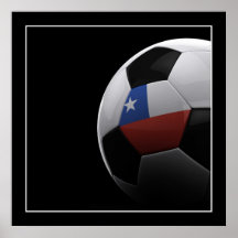 Fußball im Chilen - PLAKAT