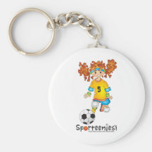 Fußball Keychain Schlüsselband