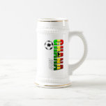Fußball-Logoflagge Ghanas vertikale von Ghana Tassen