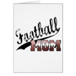 Fußball-Mamma Grußkarte