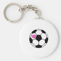 Fußball (Pnk Hrt) Schlüsselband