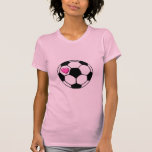Fußball (Pnk Hrt) Tshirts