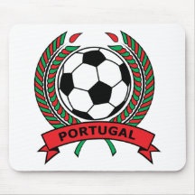 Fußball Portugal Mousepad