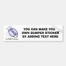 Fußball-Prinzessin T-shirts und Geschenke Auto Sticker