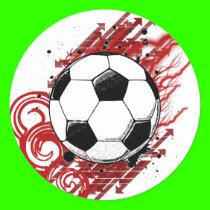 Fußball aufkleber