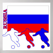 Fußball Russland Posterdrucke