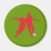 Fussball soccer Dribbling Magnets