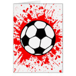 Fußball splat. karte