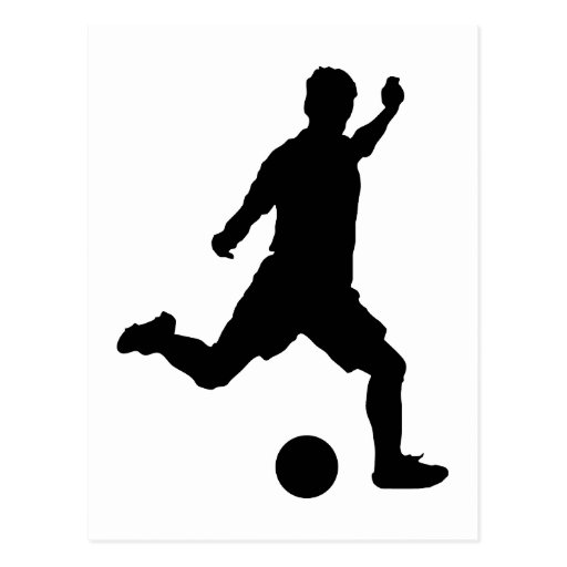 Fußball-Sport Postkarte