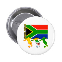 Fußball Südafrika Anstecknadelbuttons
