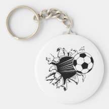 Fußball Tearout Schlüsselanhänger