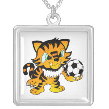 Fußball-Tiger Personalisierter Schmuck