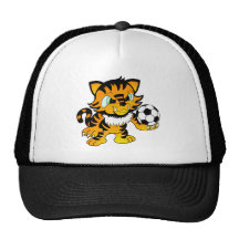 Fußball-Tiger Truckermütze