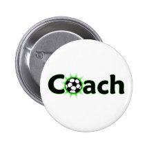 Fußball-Trainer-Knopf Anstecknadel