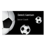 Fußball-Trainer-Visitenkarte