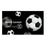 Fußball-Trainer-Visitenkarte