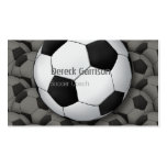 Fußball-Trainer-Visitenkarte