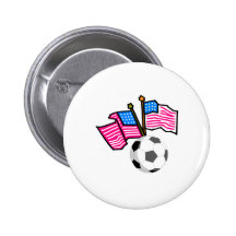 Fußball (USA) Anstecknadelbuttons