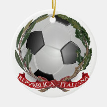 Fußball-Verzierung Italiens Futbol Weihnachtsornament