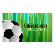 Fußball-Visitenkarten